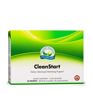 Nature's Sunshine CleanStart Apple Cinnamon 14 Day Full Body Detox Supports Increased Energy Weight Loss and Detox