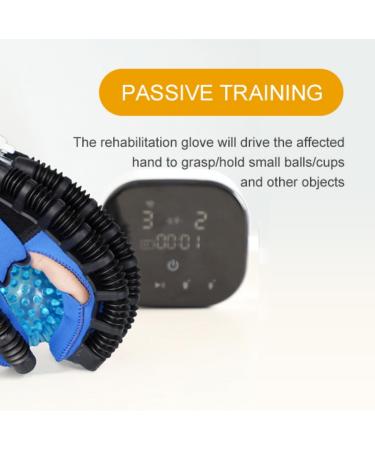 Syrebo Hand Rehabilitation Robot Gloves C10 Model for Stroke Recovery XL Right Hand - Self Training Finger Rehabilitation Device for Hemiplegia Patients - Buy Online on GoSupps.com