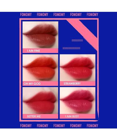 PASNOWFU 20 Pcs/Set Tattoo Lipstick Cotton Swab - Strawberry Color | Waterproof & Long-Lasting Lip Stain for Easy On-The-Go Application - Buy Online on GoSupps.com