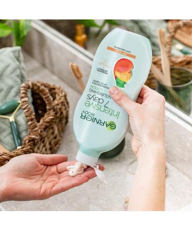 Garnier Intensive 7 Days Mango Oil and Probiotic Extract Body Lotion 250ml - Hydrating and Nourishing Moisturizer for Dry Skin - Buy Online on GoSupps.com