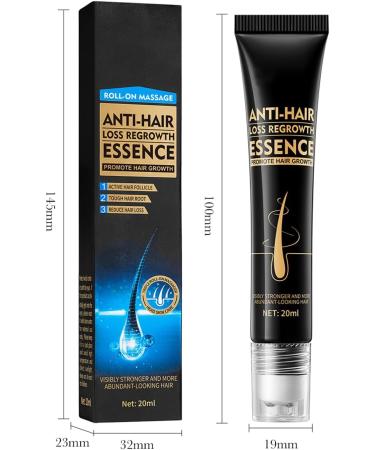 S rum r g n rant anti-chute de cheveux 2 x 20 ml avec rouleau cheveux - Renforce les racines des cheveux r duit la chute des cheveux favorise une nouvelle croissance des cheveux pour des cheveux - Buy Online on GoSupps.com