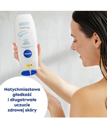NIVEA Creme Soft Nourishing Shower Gel with Almond Oil Gentle Cream Cleansing Body Wash 500 ml (16.9 oz) Silky Soft Foam for Smooth & Hydrated Skin - Buy Online on GoSupps.com