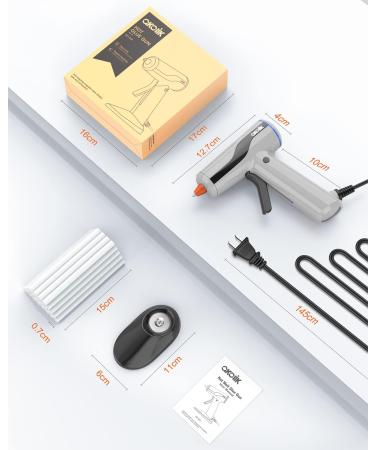 akolik 50W Mini Hot Glue Gun  Anti-Drip Fast Preheating Mini Glue Gun Kit with 30 PCS Glue Sticks for DIY  Arts & Craft  Home Repairs  and Decorations 50W Grey - Buy Online on GoSupps.com