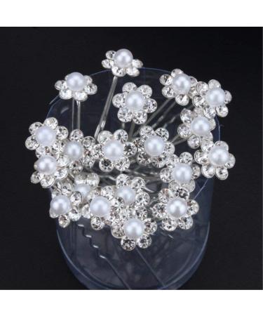 40 Pieces Wedding Pearl Hairpins - U-Shaped Bridal Hair Accessories for Women | Elegant Pearl Hair Jewelry & Festival Clips - Buy Online on GoSupps.com