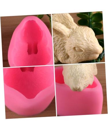 PRETYZOOM 1pc Rabbit Silicone Mold Silicone Molds Rabbit Chocolate Cookie Decorating Cajas para Fresas Con Chocolate Easter Rabbit Baking Mold Baking Tool Rabbit Shape Cake Mold - Buy Online on GoSupps.com