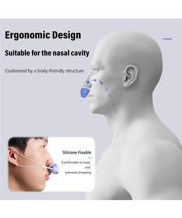 Adjustable Electric Snoring Stopper - Reusable Nasal Dilator for Deep Sleep - White (60 x 25.2 x 39mm) - Buy Online on GoSupps.com