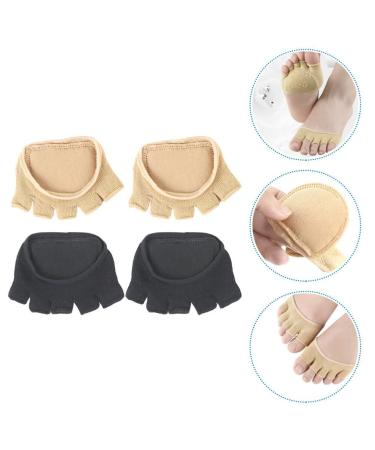 Buy HEALLILY 2 Pairs Padded Tabi Socks - Comfortable Peep Toe Topper & Toe Correction Socks for Perfect Foot Support - Buy Online on GoSupps.com