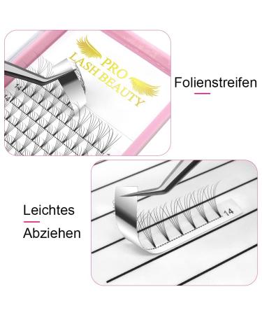 Buy 5D-C-07-9 Short Stem Eyelash Extensions | Volume 0.07 C Curl | 12 Finished Compartments (Pack of 1) - International Shipping Available - Buy Online on GoSupps.com