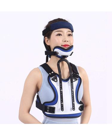 ININOSNP Neck Brace Collar - Adjustable Cervical Traction Device for Neck & Back Pain Relief | Best Neck Straightener - Buy Online on GoSupps.com