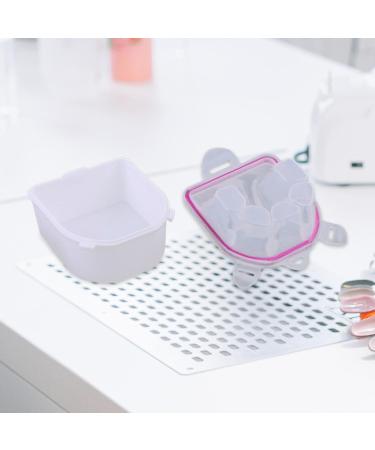 MagiDeal Nail Soaking Bowl Hand Bowl Fall Resistant Manicure Bowl Gel Polish Powder Remover for Home Use Pink - Buy Online on GoSupps.com