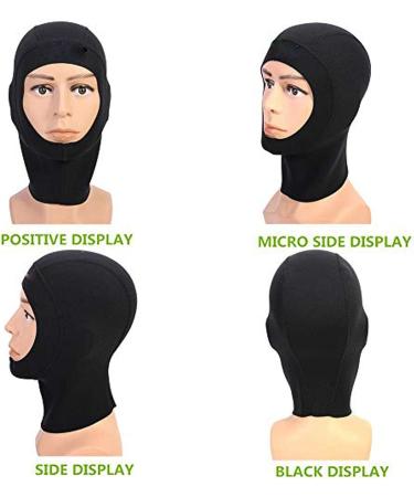 Warm Neoprene Scuba Diving Hood Sun UV Protection Wetsuit Diving Cap with Flow Vent to Eliminate Trapped Air Durable Stretchable Dive Hood for Surfing Snorkeling Kayaking Sailing Canoeing Water Sports Large - Buy Online on GoSupps.com