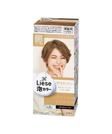 Liese Kao Bubble Hair Colour Prettia - Chiffon Brown