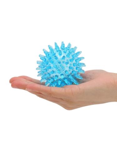 Anggrek Spiky Ball - 7cm Transparent Massage Ball for Stress Relief & Strength Exercise | Ideal for Hand Wrist Foot & Back Muscles - Buy Online on GoSupps.com