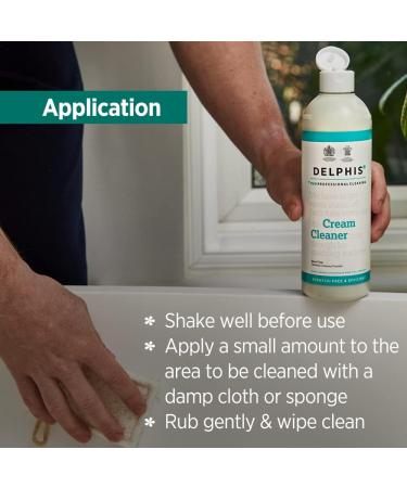 Delphis Eco Multi Use Non Scratch Cream Cleaner 500ml | Eco Friendly | Kitchen & Bathroom Cream Cleaner (Pack of 2) - Buy Online on GoSupps.com