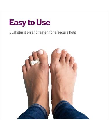 NatraCure Cushioned Toe Wraps - 6 PACK for Broken Toes and Toe Alignment - Buy Online on GoSupps.com