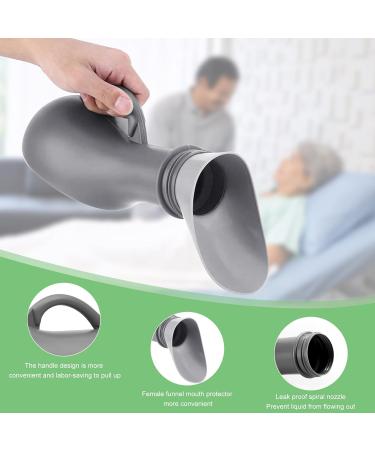 KSvaye 1000ml Leak-Proof Portable Urine Bottle for Men & Women - On-The-Go Pee Bottle Unisex Urinal Solution - Buy Online on GoSupps.com