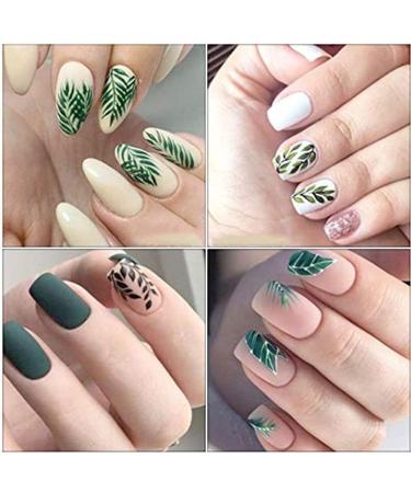 Various DIY Slider Simple Summer Water Sticker Decoration Nail Stickers Flower And Leaf Art(STZ-824) - Buy Online on GoSupps.com