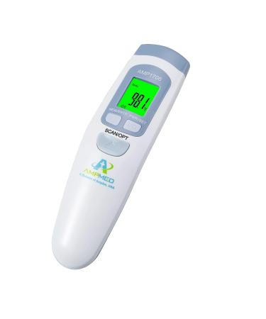 Amplim Non-Contact Forehead Thermometer for Baby and Adults - Touchless Temporal Thermometer - FSA HSA Approved - AMP1706 Serenity - Buy Online on GoSupps.com