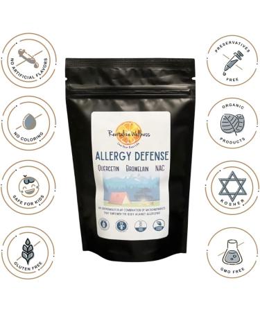 Revitalize Wellness Allergy Relief Supplement with Quercitin, Bromelain & Vitamin C - Natural Antihistamine and Immune Support - Buy Online on GoSupps.com