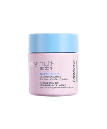 StriVectin Multi-Action Blue Rescue Clay Renewal Face Mask  Reduces Fine Lines  Enlarged Pores  Texture and Dull Skin   3.20 oz - Buy Online on GoSupps.com