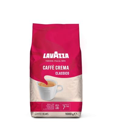 Lavazza coffee beans - Caff Crema Classico - pack of 6 (1 x 6 kg) Crema Classico 1 kg (pack of 6)