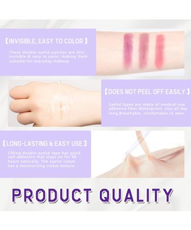 Invisible Eyelid Tape 480Pcs for Hooded Eyes - Waterproof Lift Strips with Fork Rods and Tweezers - Buy Online on GoSupps.com