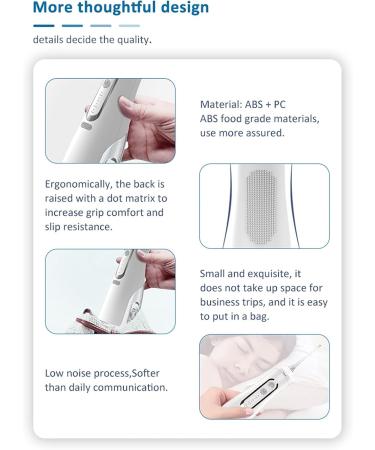 USB Rechargeable 4 Speed Water Flosser - Portable Teeth Cleaner for Home & Travel | Removes Tartar & Stains - Buy Online on GoSupps.com