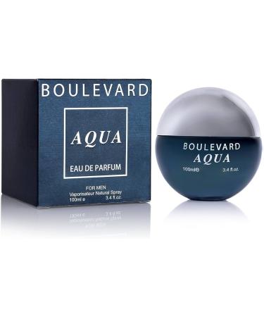 Boulevard Aqua Aromatic Aquatic fragrance for Men Eau De Parfum 3.4 F.L Oz - Buy Online on GoSupps.com