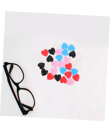 Uonlytech 45 Pairs Anti-Slip Ear Bricks for Glasses & Sunglasses | Portable Gel Glasses Holders | Secure Bracket Support - Buy Online on GoSupps.com