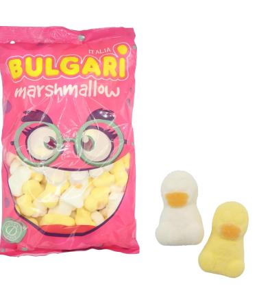 VIMIX Marshmallow Ducks Bag 900g - Vanilla Flavour Marshmallows in the Shape of Ducks | Ideal for Easter Pick and Mix Line