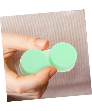 HEALEVED 12 Sets Contact Lens Container - Mini Lens Holder for Outdoor Storage - Durable Plastic Case for Travel - Buy Online on GoSupps.com