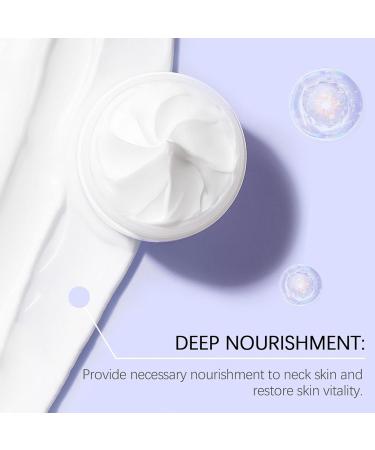 Neck Rejuvenation Cream | Night Cream for Women to Lift Horizontal Lines Lifts Horizontal Lines Moisturizing neck firming cream - Evens Skin Tone Moisturizing Neck Firming Cream for Women and Men - Buy Online on GoSupps.com