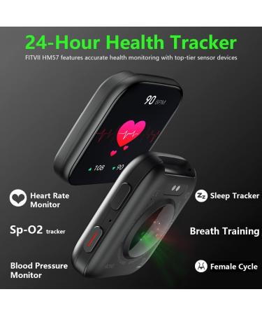FITVII - Health & Fitness Tracker Answer/Make Calls Smart Watch with 24/7 Heart Rate and Blood Pressure Sleep Tracking Blood Oxygen Monitor 120+ Sport Modes Activity Tracker for Women Men - Buy Online on GoSupps.com