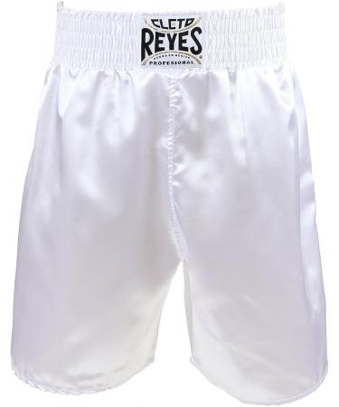 Cleto Reyes Satin Boxing Robe with Hood - X-Large - Red/White - Buy Online on GoSupps.com