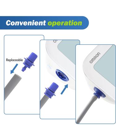 ELERA Blood Pressure Cuff Adapter Kit - 6 Sizes Hose Connectors Included Suitable for Most Blood Pressure Monitors (6) 5 - Buy Online on GoSupps.com