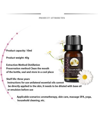 Chamomile Essential Oil for Varicose Veins - Chestnut Treatment Oil (5pcs) | Natural Relief & International Shipping - Buy Online on GoSupps.com