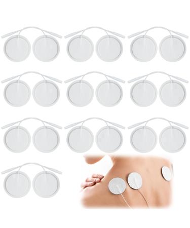 THER TESN Device Electrodes Pads 4 x 4 cm electrode replicas 20 pieces TENS-EMS Electrode pads Reusable adhesive electrodes with 2mm plug-in connection for tens devices & ems trainer) 4*4cm - Buy Online on GoSupps.com