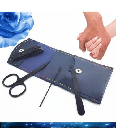 Professional Nail Manicure Set in Blue - Complete Tools for Salon-Quality Nails - Buy Online on GoSupps.com