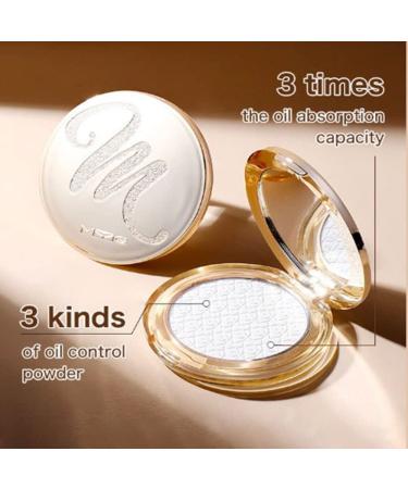 Golden Diamond Face Powder - MYG Lightweight Setting Powder for Oil Control, WaterProof Matte Finish and Full Coverage Makeup in Natural Color - Buy Online on GoSupps.com