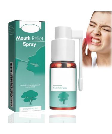 Toothache Relieving Spray Oral Care Spray Tooth Pain Relief Gum Pain Spray Toothache Relief Dental Pain Relief Pain Spray for Tooth Ache Instant Teeth Treatment Relief Strong Pain Relief for Toothache