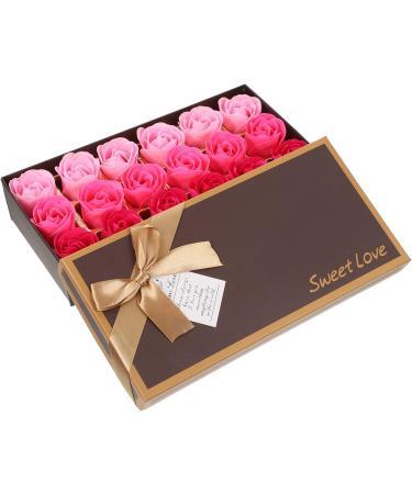 ABOOFAN 3 Boxes Rose Soap Scented Bath Soap Rose Bath Soap Rose Flower Preserved Rose Enchanted Rose Wedding Decorations for Ceremony Faux Roses Simulated Soap Flower Rose Petal Artificial - Buy Online on GoSupps.com