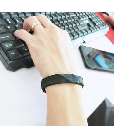 Antistatic Redup Bracelet Set | 4 PCS Adjustable Remote Infrared Negative Ion Silicone Sports Bracelet for Men & Women - Washable & Durable - Buy Online on GoSupps.com