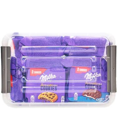 Vandeca Milka Sensations chocolate cookies & Oreo - cookie mix - chocolate cookies - in reusable tin - 728g - Buy Online on GoSupps.com