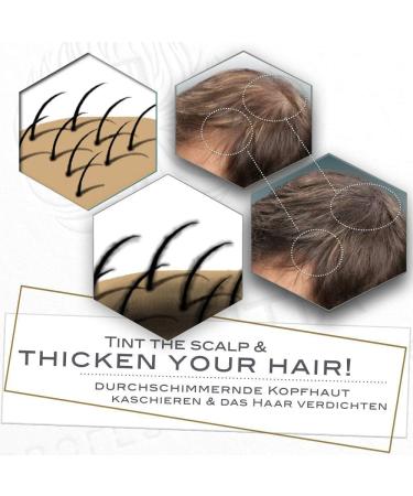 Fidentia Hair Shader | 100% natural Hairline Powder | Root Touch Up - 12g (Medium Brown) - Buy Online on GoSupps.com