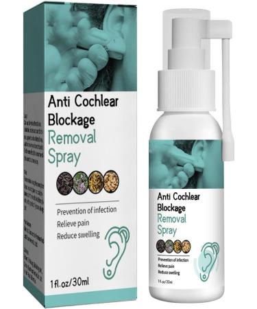 Anti Tinnitus & Earwax Removal Spray - 3PCS Set for Effective Cochlear Blockage Relief - Buy Online on GoSupps.com