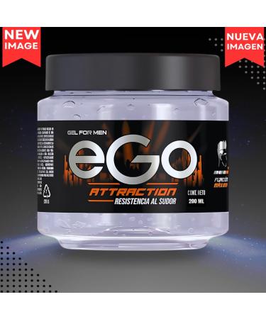 eGo Gel Attraction for Men - 200ML Irresistible Fragrance | Shop Internationally - Buy Online on GoSupps.com