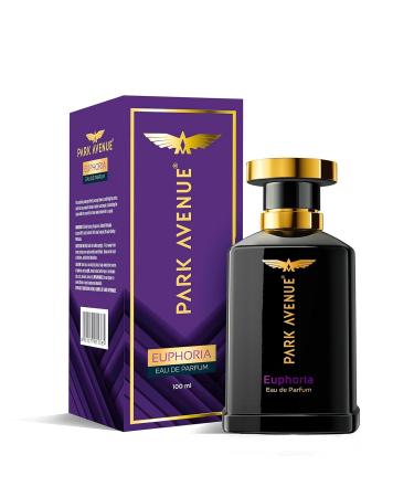 Pa-rkAvenue Euphoria Eau De Parfum Men 100ml | Long Lasting Perfume for Men | Premium Luxury Fragrance Scent | Aromatic Blend of Amber & Musk | Suitable for Every Occasion