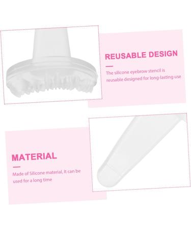 Ipetboom 2pcs Silicone Eyelash Stamp Stencil Tools Eyeliner Template Stamp Eyelash Liquid Eyeliner Make up - Buy Online on GoSupps.com