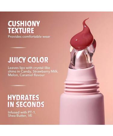 Hqunjikp Moisturizing lip balm 12 ml long lasting plumping cream lip cream for hydration shine protection skin care day night 02 - Buy Online on GoSupps.com