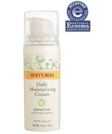 Burt's Bees Daily Face Moisturizer Cream for Sensitive Skin | 1.8 oz | Hydrating Natural Formula International Shipping - Buy Online on GoSupps.com